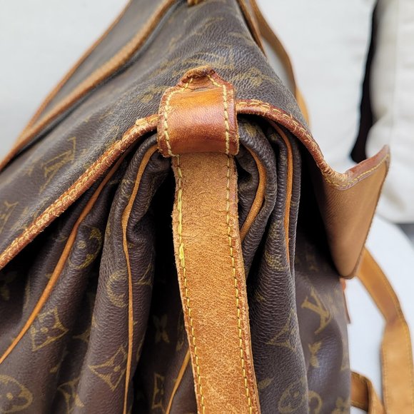Louis Vuitton Shoulder Bag Saumur 35 Browns Monogram - Picture 7 of 14